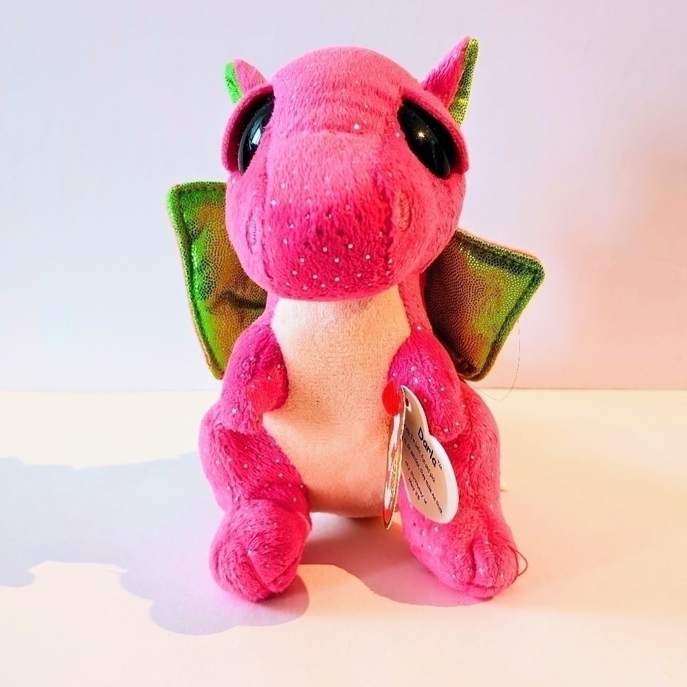 Ty Beanie Boo Darla The Dragon
